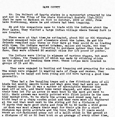 Image of the Dane County document